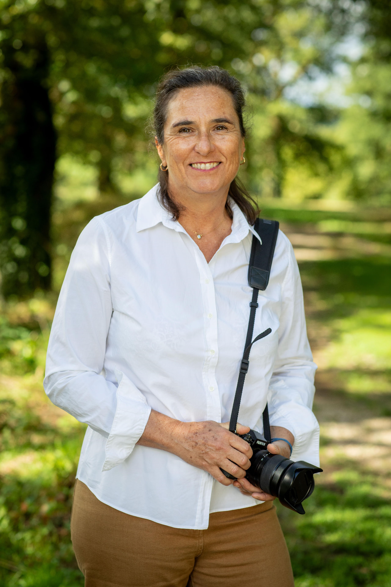 Portrait de Sylvie Favat, consultante en relations presse